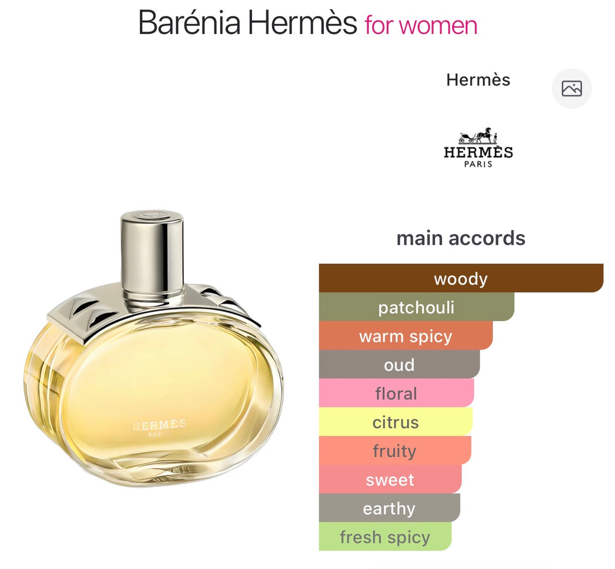 Hermes Barenia EDP 100ml
