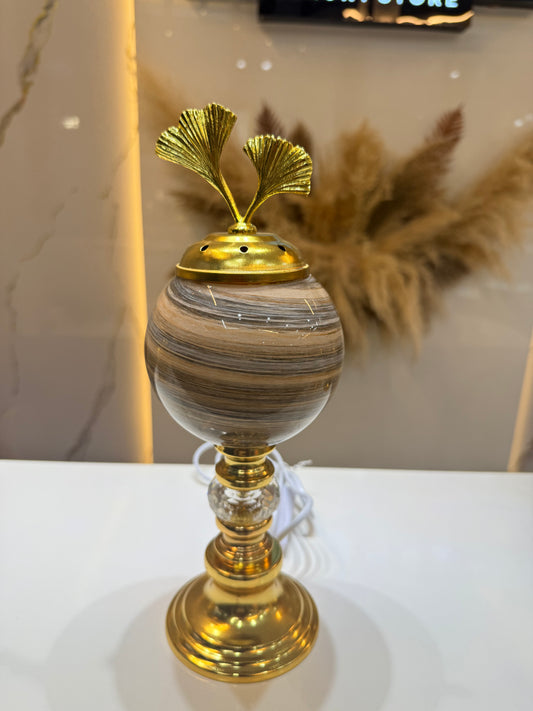 LUXURY ROUND INCENSE BURNER