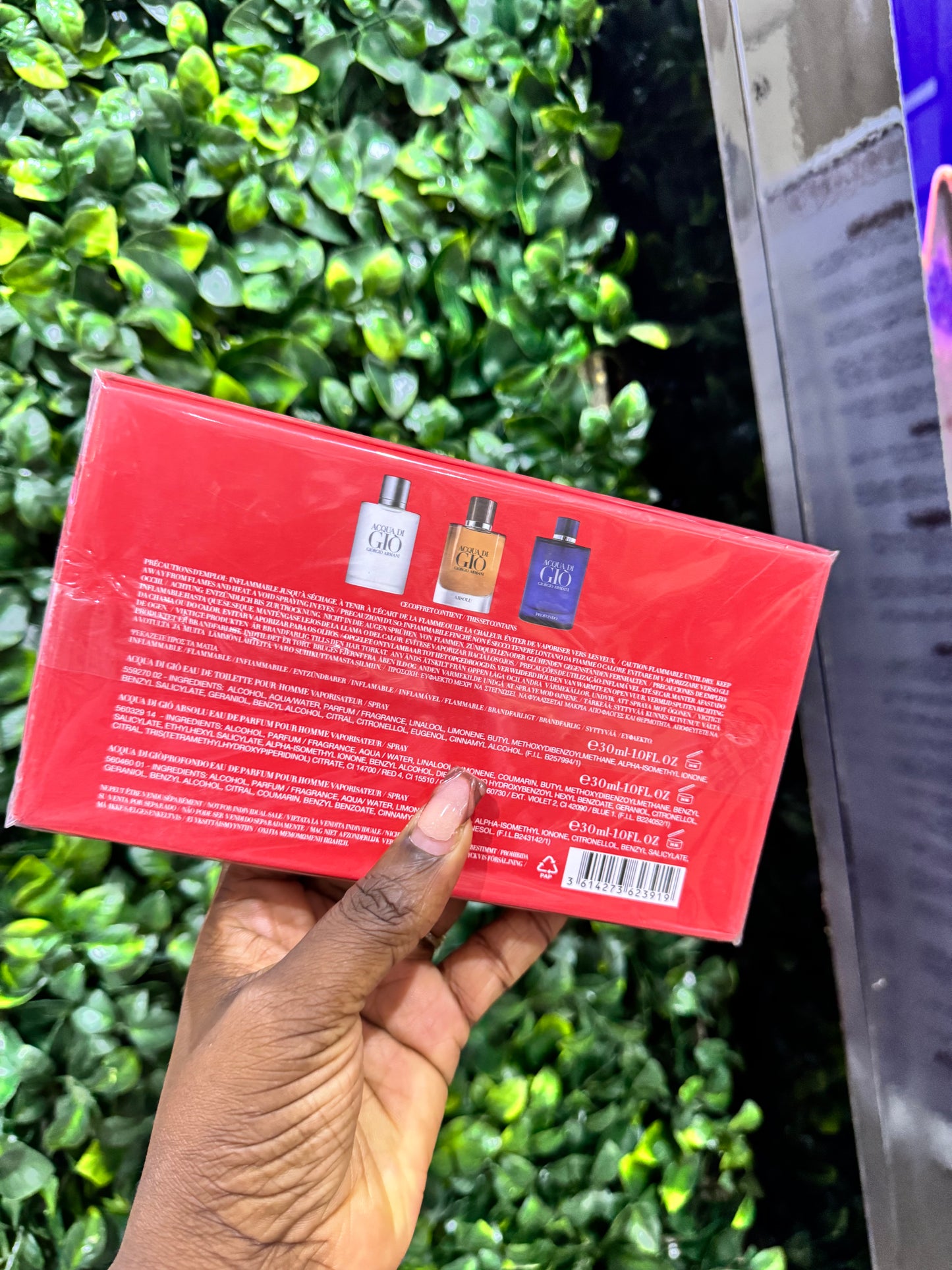 Acqua di gio 3 in 1 giftset for men