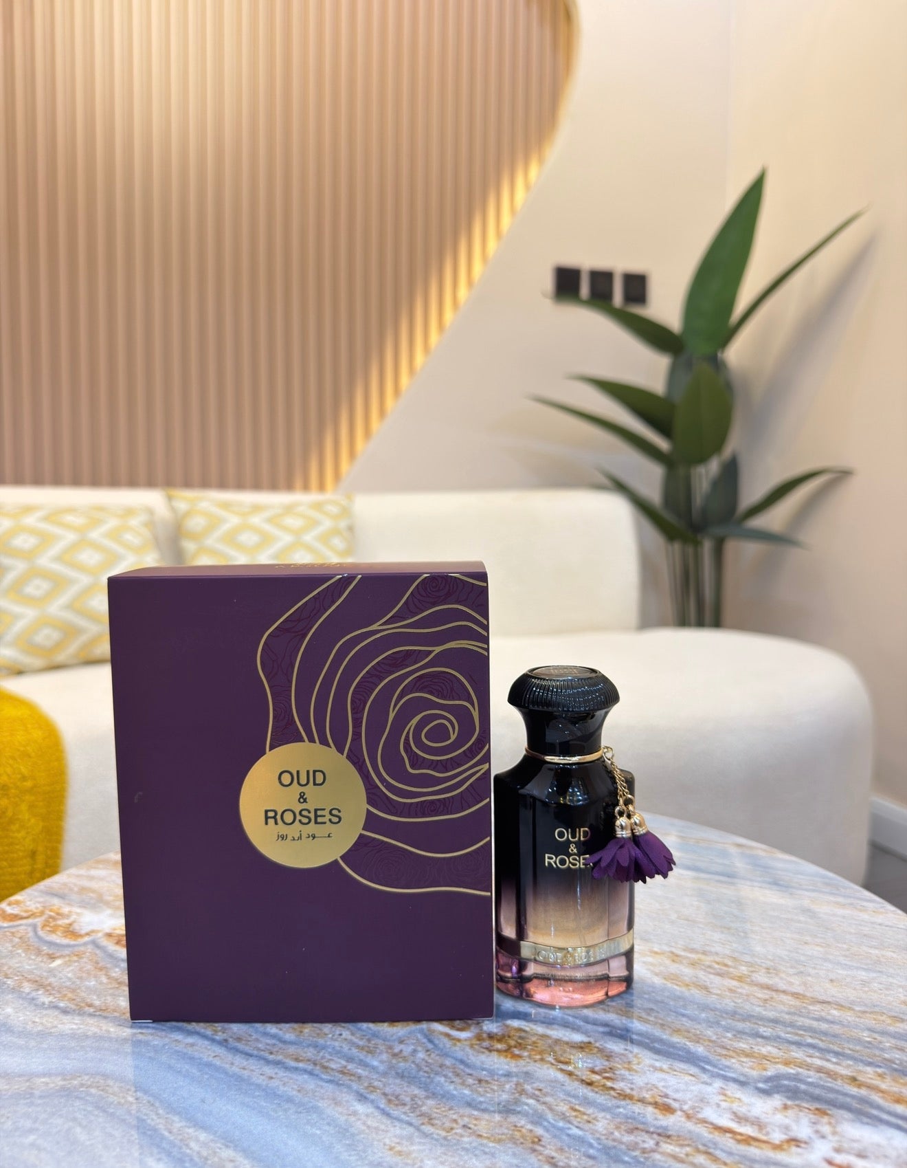 Ahmed al Maghribi Oud and roses extrait de parfum 60ml