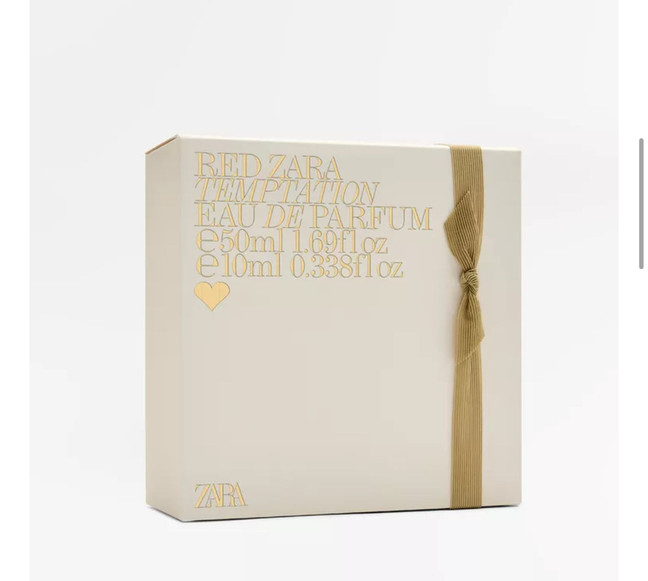 Zara red temptation exclusive set