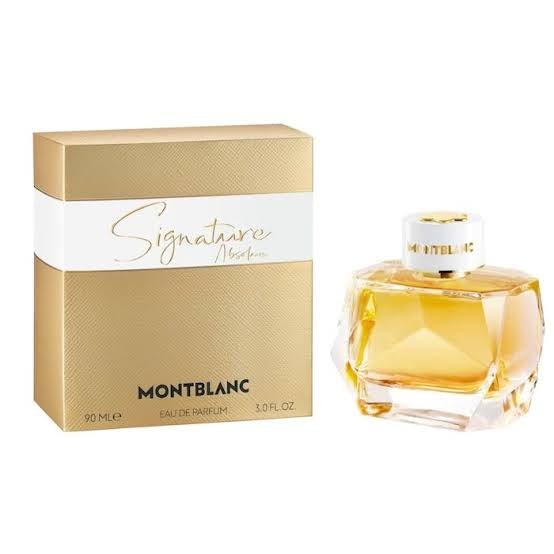 Mont Blanc signature absolute edp 90ml for women