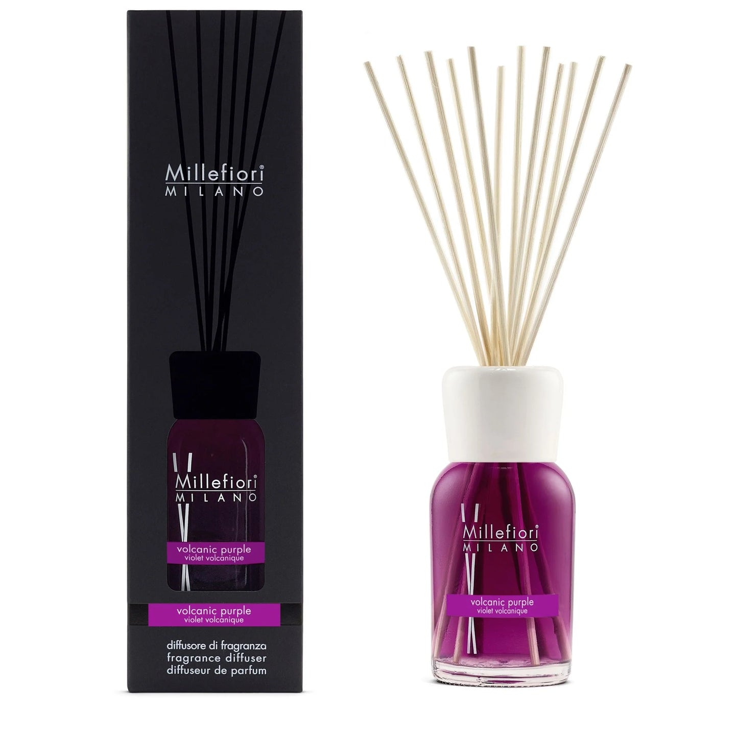 Millefiori volcanic purple 500ml starter pack diffuser