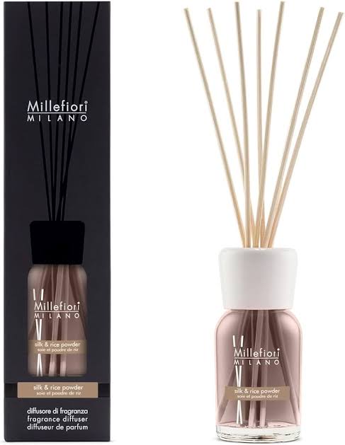 Millefiori silk and rice powder 500ml starter pack diffuser