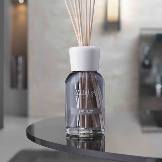 Millefiori black tea rose 500ml starter pack diffuser