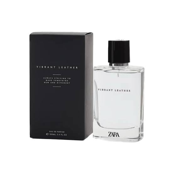 zara vibrant leather edp 100ml for men