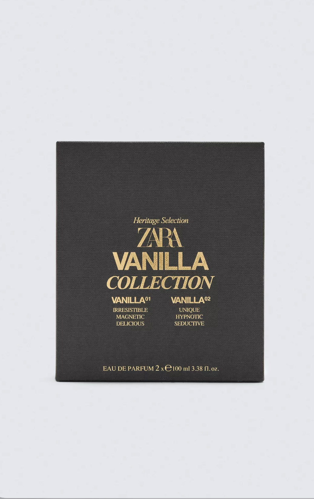 VANILLA COLLECTION 01 + VANILLA COLLECTION 02 EDP 2 X 100 ML