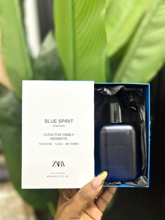 Zara Blue spirit edp 80ml for men