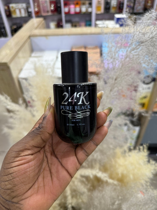 24k pure black 50ml for men