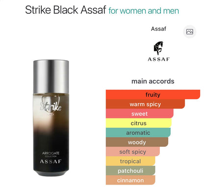 Assaf Strike Black Eau de Parfum 125m