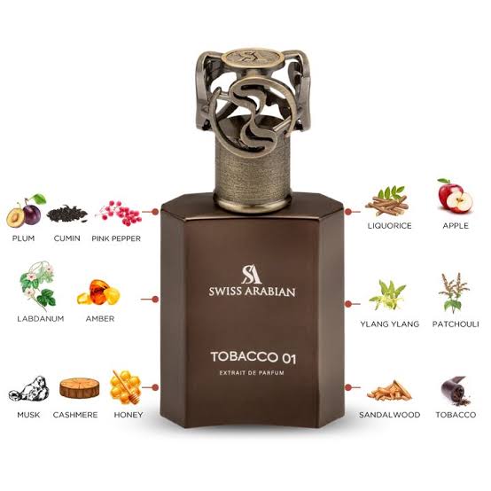 Swiss Arabian Tobacco 01 Extrait De Parfum 50ml