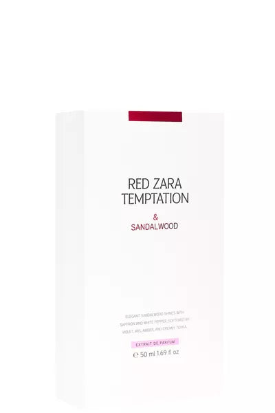 ZARA RED TEMPTATION & SANDALWOOD EXTRAIT DE PARFUM 50 ML