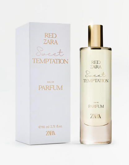 Zara Red Sweet temptation edp 80ml for women