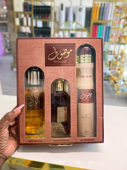 Mousuf 3-in-1 giftset