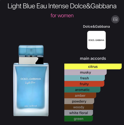 Dolce & Gabbana Light Blue Eau Intense EDP 100ml