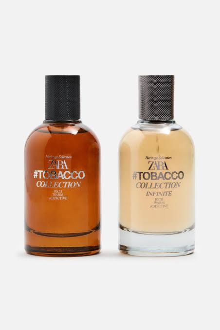 Zara tobacco collection set edt 100mls