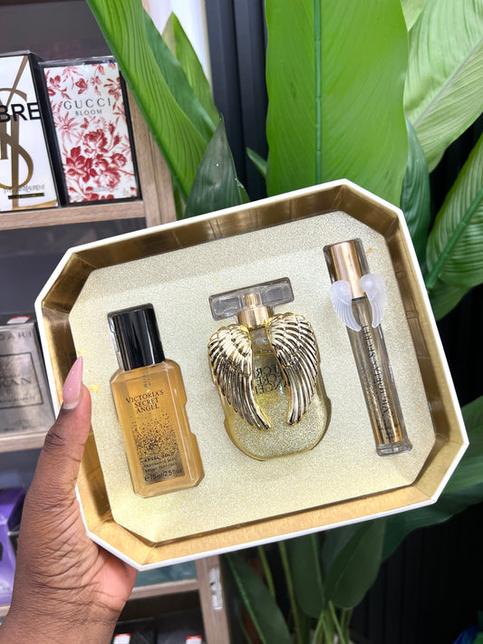 Victoria secret angel gold 3 in 1 giftset