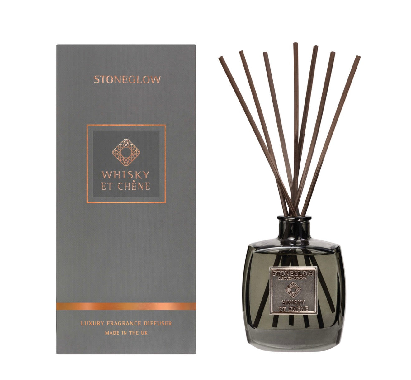 Stoneglow whisky et chene diffuser