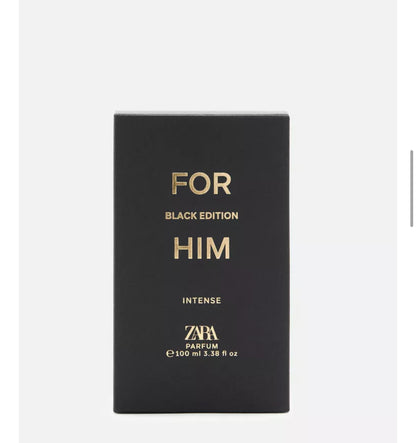 Zara for him black edition intense parfum 100ml
