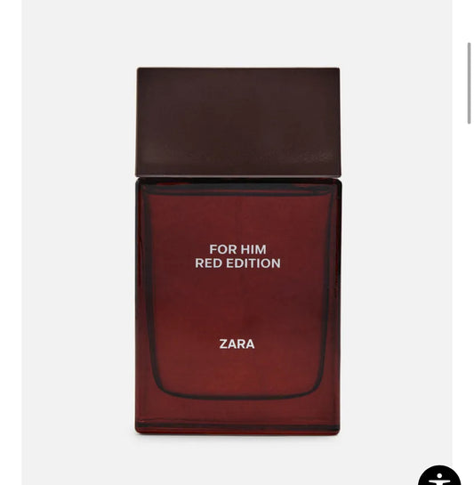 Zara for him red edition edp 100ml for men
