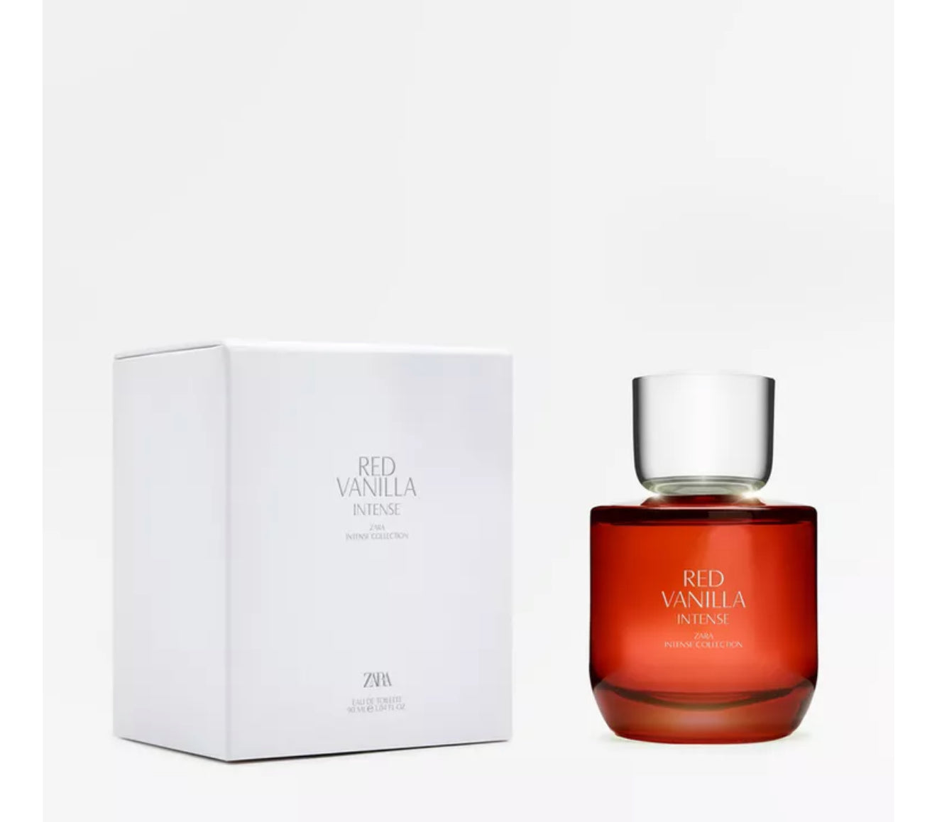Zara red vanilla intense edp 90ml