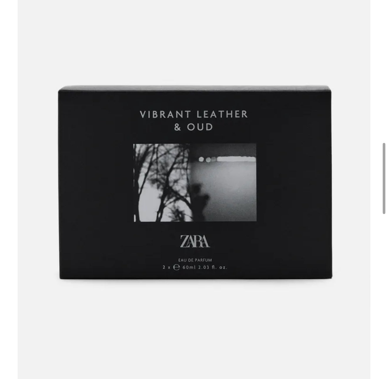 Zara vibrant leather & oud edp 60ml