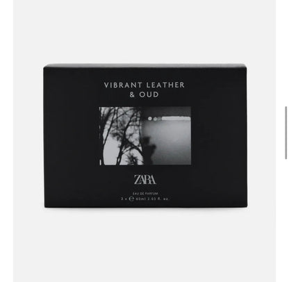 Zara vibrant leather & oud edp 60ml