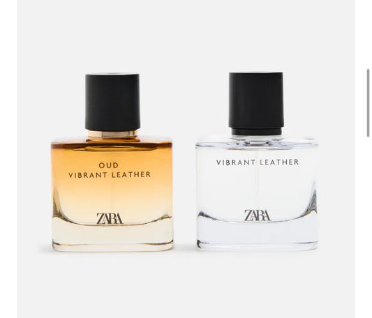 Zara vibrant leather & oud edp 60ml