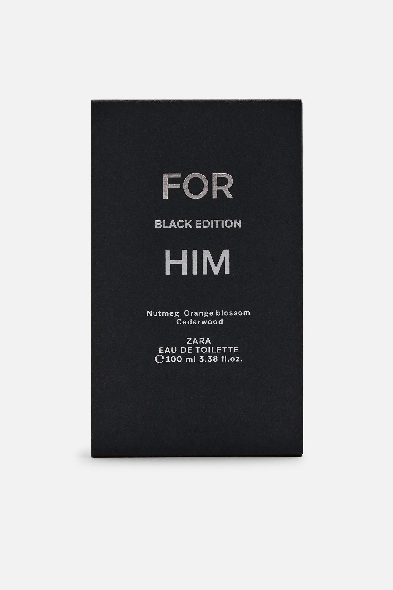 Zara for him black edition