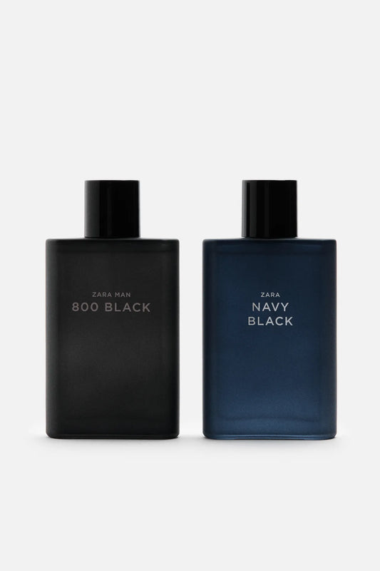 Zara navy black and 800 black set