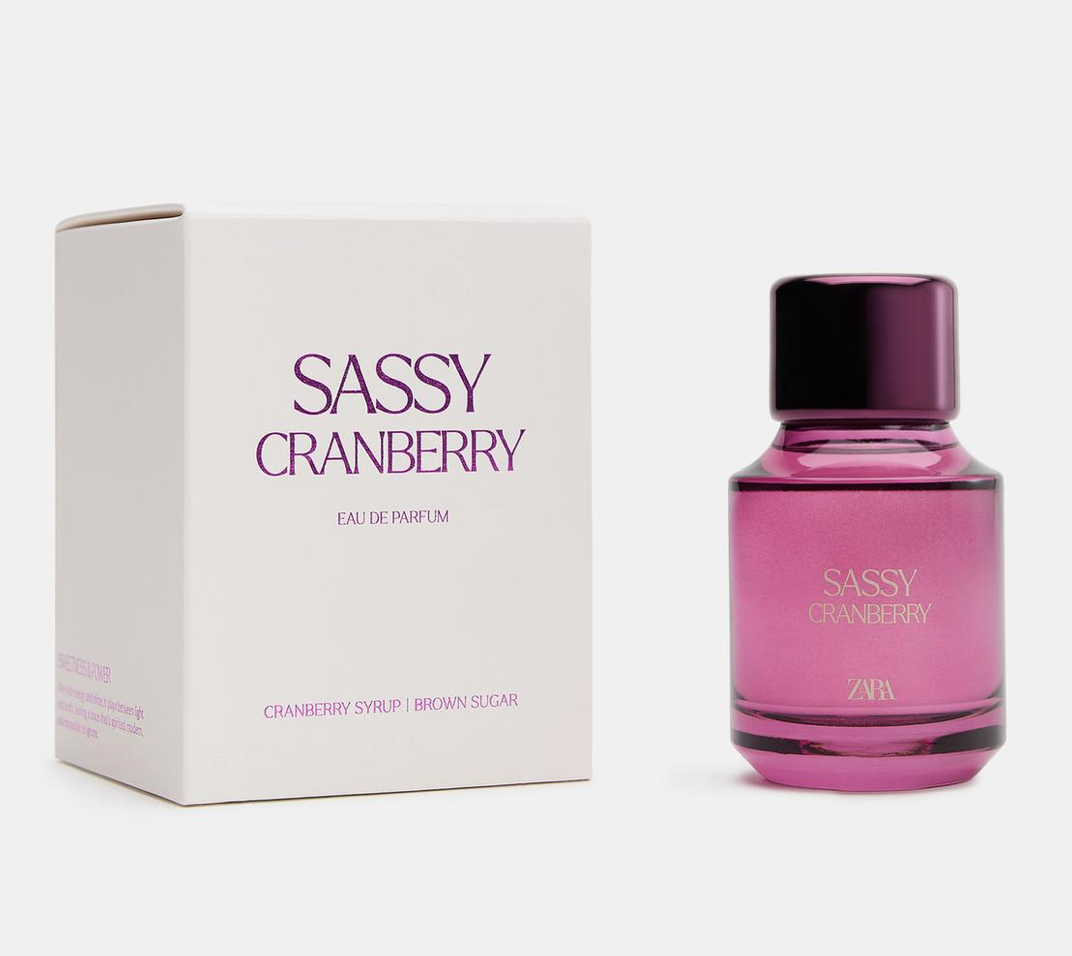 ZARA SASSY CRANBERRY EDP 100ML