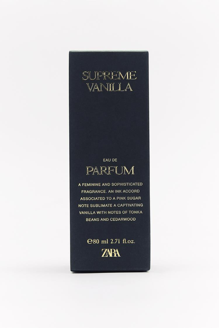 Zara supreme vanilla edp 80ml for women