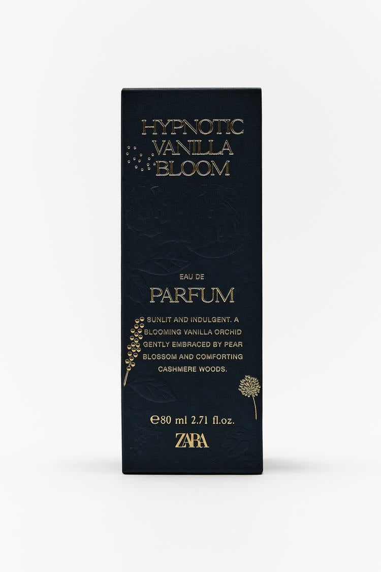 Zara hypnotic vanilla bloom edp 80ml for women