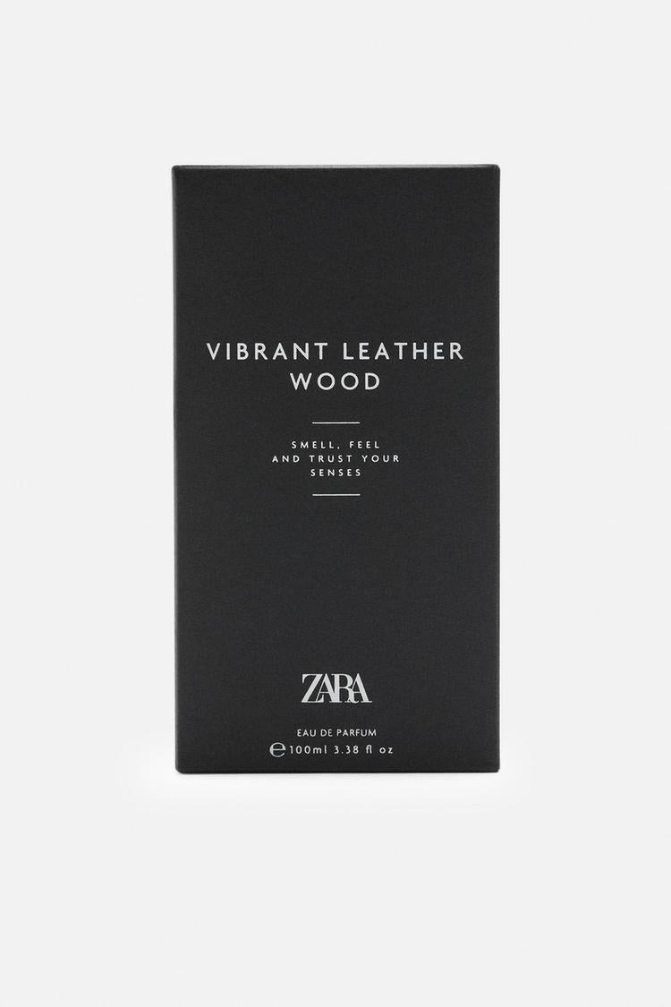 Zara vibrant leather wood edp 100ml for men