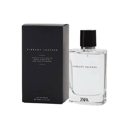 zara vibrant leather edp 100ml for men