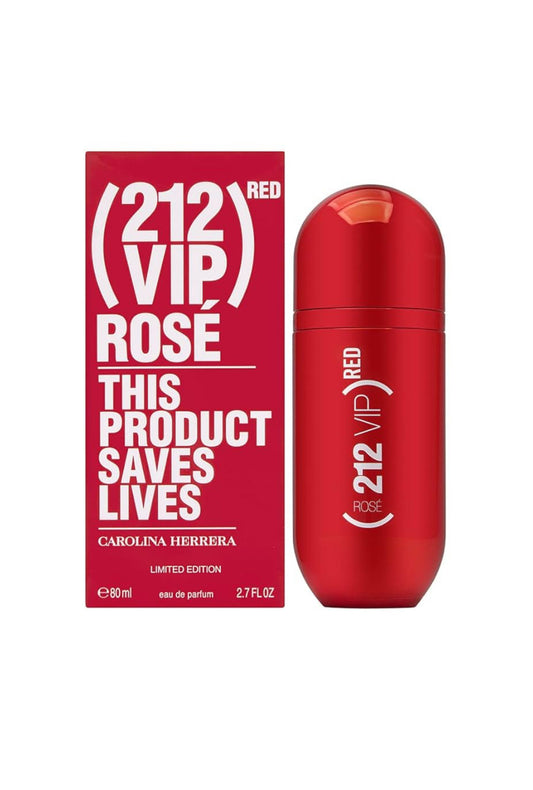 Carolina Herrera 212 vip rose 🌹 red EDP 80ml for women