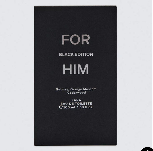 Zara For Him Black Edition EDT 100ml