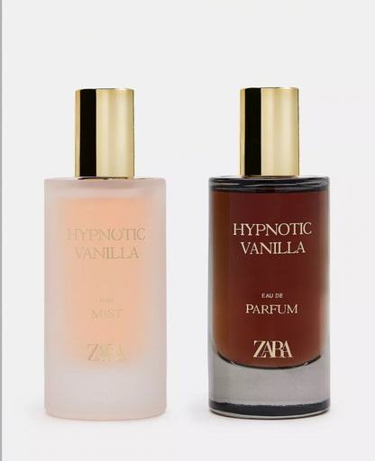 Zara Hypnotic Vanilla EDP and Hair mist Limited Edition 50ml each