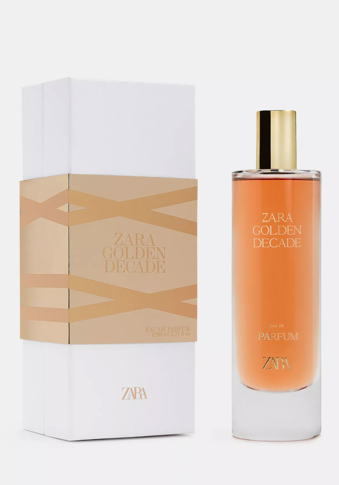 ZARA GOLDEN DECADE LIMITED EDITION EDP 80ML