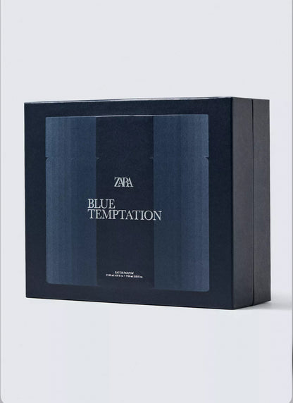 ZARA BLUE TEMPTATION EDP SET 120 ML + 60ML