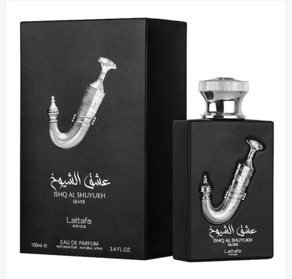 Lattafa Ishq Al Shuyukh Silver EDP 100ml