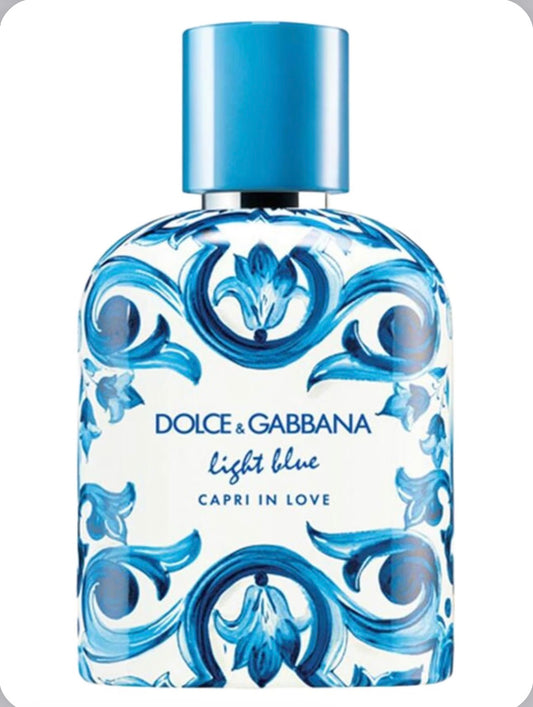 Light Blue Capri In Love Pour Homme EDP by Dolce&Gabbana 100ml EDP for men
