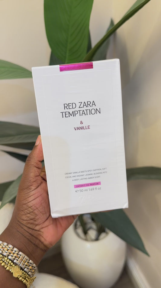 ZARA RED TEMPTATION & VANILLE EXTRAIT DE PARFUM 50ML