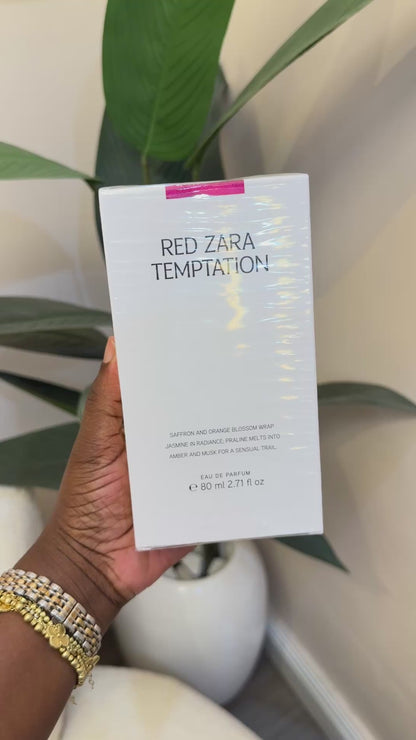 zara red temptation 80ml for women