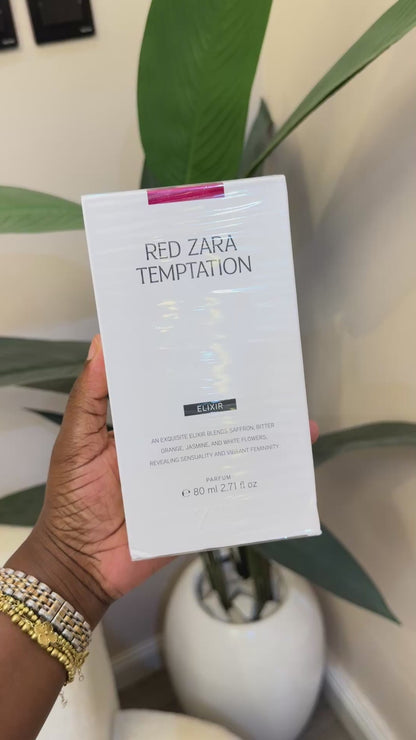 ZARA RED TEMPTATION ELIXIR PARFUM 80ML