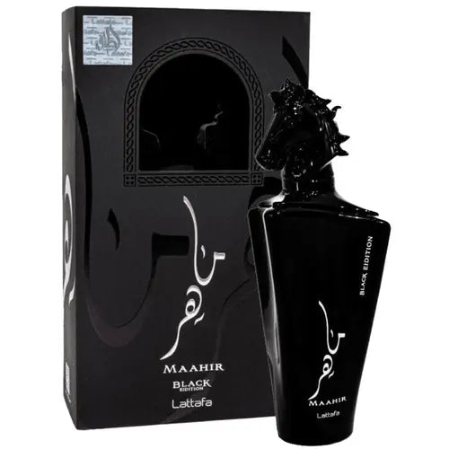 lattafa maahir black edition edp 100ml for men