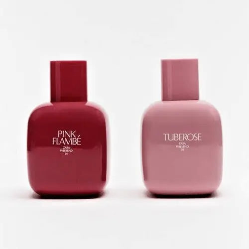 zara tuberose & pink flambé edp 90ml for women