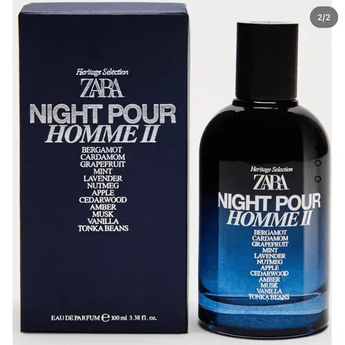 Zara night pour homme ii EDP 100ml for men